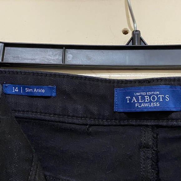 Talbots  flawless Crystal Embellished Limited Edition slim ankle jeans/14‎ - Picture 7 of 12